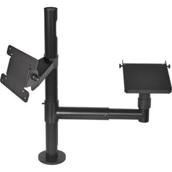 Virtuos Pole - Sestava - stojan 500 mm s prodluž. ramenem a držáky VESA a pokladní tiskárny EAX2055