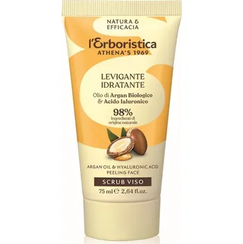 Pleťový peeling Erboristica Pleťový peeling s arganovým olejem 75 ml