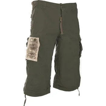Pánské kraťasy Mil-Tec (Německo) - MLT Kraťasy pánské - ¾ - AiR Combat - Oliv Velikost: M