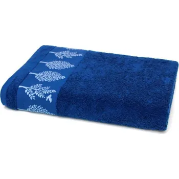 Ručník Bavlněný ručník Terra 70x140 cm tmavě modrý
