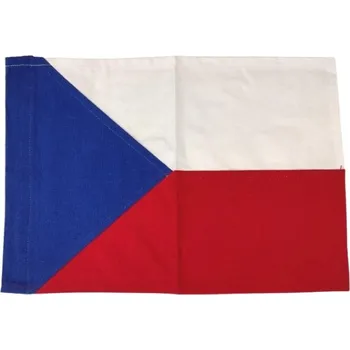 Vlajka Český výrobce Česká vlajka bavlna - 23 x 33 cm