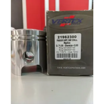 Píst motoru Píst Vertex APE CAR 250ccm, čep 18mm (67,94mm) (kroužky 53725006800 X 1, 52625006800 X 1) (Píst Vertex APE CAR 250ccm, čep 18mm (67,94mm) (kroužky 53725006800 X 1, 52625006800 X 1))