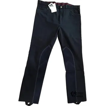 Jezdecké kalhoty Pánské pantalony Kentaur -JODHPUR- - Černá - 46