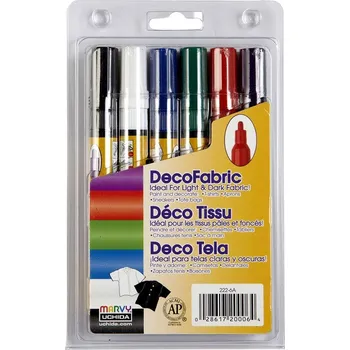 MARVY na textil M222, 6ks základní