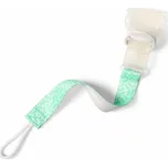 BabyOno pásek na dudlík s klipem - Zelená