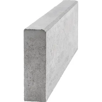 Zahradní obrubník Betonový obrubník Metra 10x100 cm šedý