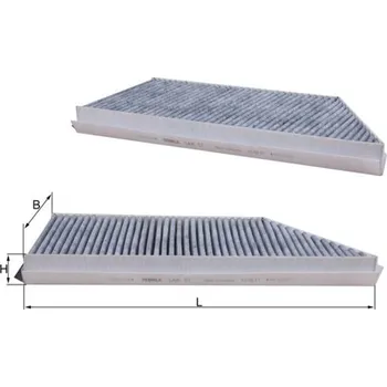 Ventilátor topení a klimatizace Kabinový (pylový) filtr MAHLE LAK 57