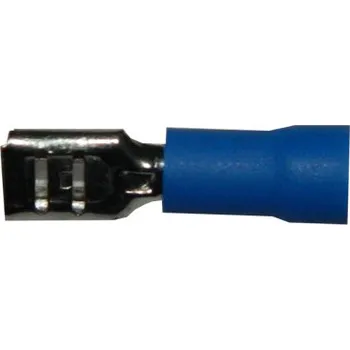 Elektrická zásuvka OEM Faston zásuvka FH48x05BL 4,8x0,5 mm; 1,5-2,5 mm2; modrý