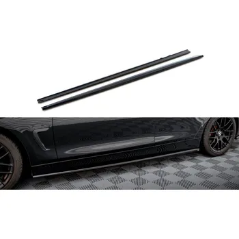 Auto-moto Prahové lišty BMW 4 Gran Coupe F36 černý lesklý plast