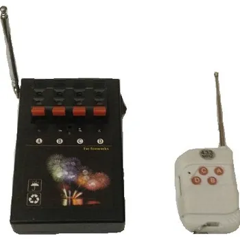 Zábavní pyrotechnika Bezdrátové odpalovací zařízení pro 4 ODPALY