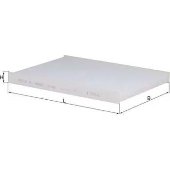 Ventilátor topení a klimatizace Filtr, vzduch v interiéru KNECHT LA 463