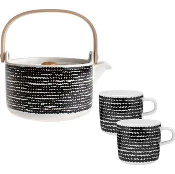 Konvice na čaj Marimekko Čajová souprava Oiva Siirtolapuutarha