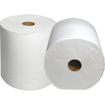 Utěrka Utěrka role šíře 20cm x průměr 19cm Maxi 2vrstvá 100m vytrhávací střed, celuloza - 6 ks