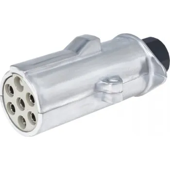 Tažné zařízení vidlice-zástrčka-24V 7P hliník bílá