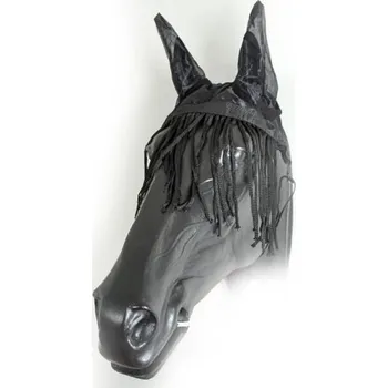 Koňská maska proti hmyzu Čabraka na koně s ušima a třásněmi USG - Pony