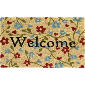 Rohožka Vopi Rohožka 147 Ruco print 643 welcome natural