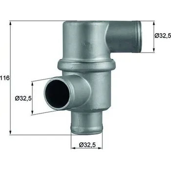 Těsnění motoru Termostat, chladivo MAHLE TH 37 80