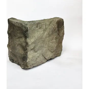 Obklad WILDSTONE Kamenný obklad, ROH, Z BETONU, Hradní zeď Basalt, šedá, tloušťka 10 - 30 mm, 2 bm