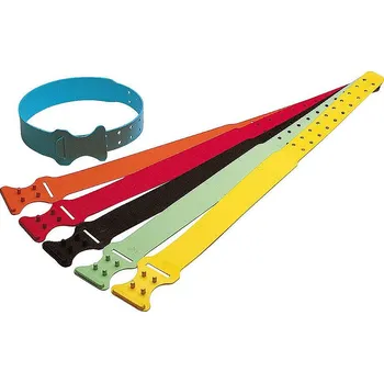 Krční řemen pro ovce a kozy plastový 4 x 55 cm černý