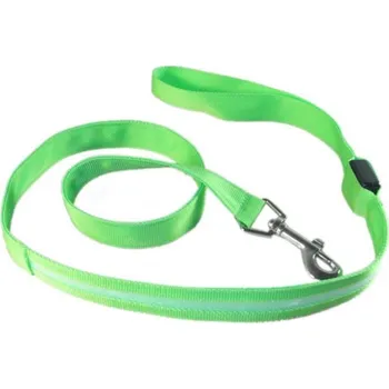 Vodítko pro psa DAALO Textilní svítící vodítko - zelené