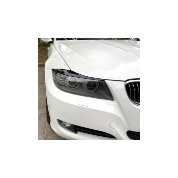 Tuning Mračítka předních světlometů BMW 3 E90/E91 -- rok výroby 2004-13 (černý lesk)