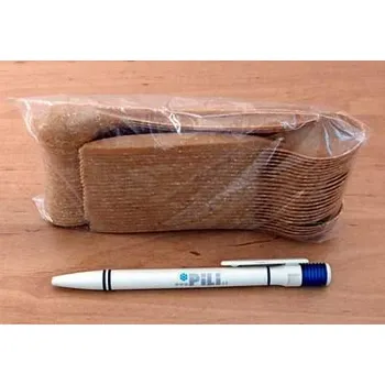 Příbor Lžička dřevoplast cena=100ks WPC 13,5cm