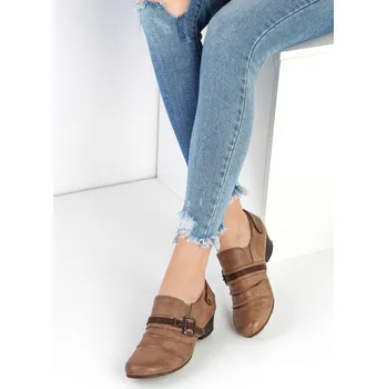 Dámské polobotky Super in Hnědé polobotky 5730BR Velikost: 38