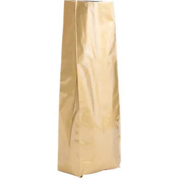 Sáček na potraviny Vrecko na čaj a kávu zlatý KLASIK - 500 g