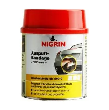 Tmel NIGRIN AUSPUFF-BANDAGE 200 g - výfukový tmel a skelná textilie 100 cm