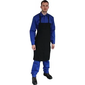 Pracovní zástěra Zástěra krátká textilní, keprová, různé barvy L 652