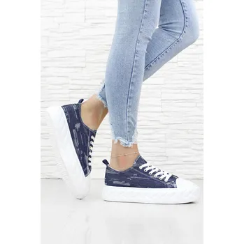 Dámské tenisky Seastar Plátěné tenisky na platformě UB16J.DA Velikost: 40