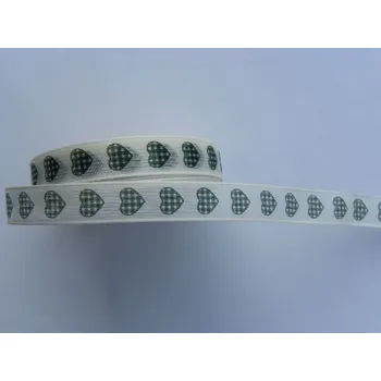 Stuha stuha se srdíčky