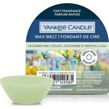 Yankee Candle Vonný vosk 22 g, Cucumber Mint Cooler