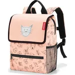 Dětský batoh Reisenthel Backpack kids cats and dogs rose