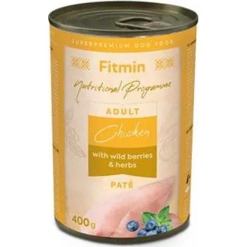 Krmivo pro psa Dibaq a.s. Fitmin dog Purity tin konz. Chicken with herbs 400g