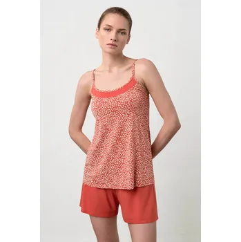 Dámské pyžamo Vamp - Dvoudílné dámské pyžamo – Trifolia 18156 - Vamp red chili L