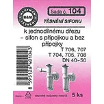 Sada těsnění sifonu dřezu