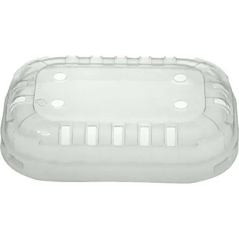 Jednorázové nádobí Víčko rPET na misky na ovoce 125-250g FL215/15mm 143x97x15mm - 1000 ks