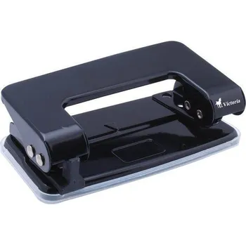 Děrovačka Děrovačka, černá, na 10 listů, VICTORIA