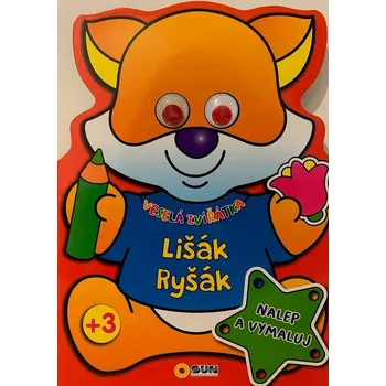 omalovánky Lišák Ryšák Veselá zvířátka - 978-80-7687-061-1