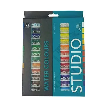 Vodová barva Sada akvarelových barev 24x12ml Phoenix (Sada akvarelových barev 24x12ml Phoenix)