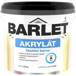 Bílá fasádní akrylátová barva BARLET AKRYLÁT PLUS V4013 - 5 kg - bílý