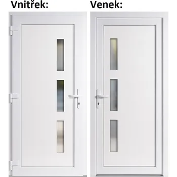 Vchodové dveře SOFT Venus 80x198 cm, levé, bílá