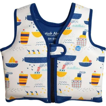 Plovací vesta Splash About Dětská plovací vesta Go Splash - Tug Boats Vel. L (4-6 let)