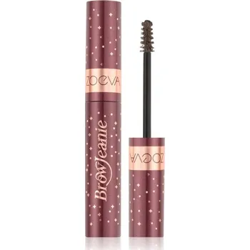 Dekorativní kosmetika ZOEVA Brow Jeanie gel na obočí odstín Black Brown 3,5 ml
