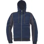 CERVA DAYBORO / Celopropínací mikina - navy 4XL