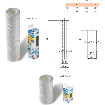 vodní filtr Vložka bavlněná pro Filtry DOLPHIN - 5"