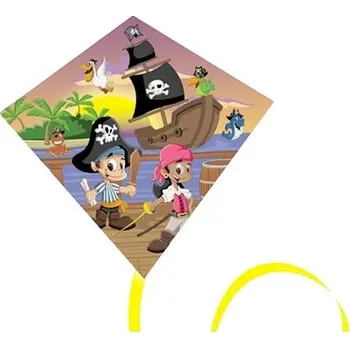 Létající drak Günther drak mini Kite Pirat pro děti 24 × 25 cm