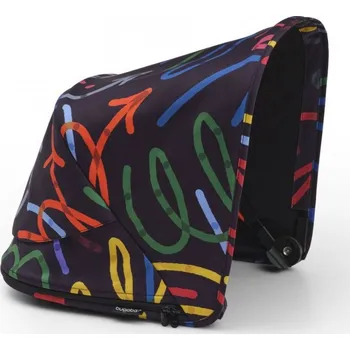 Kočárek Bugaboo Fox 3 / Fox Cub sluneční stříška Art of Discovery | DARK BLUE