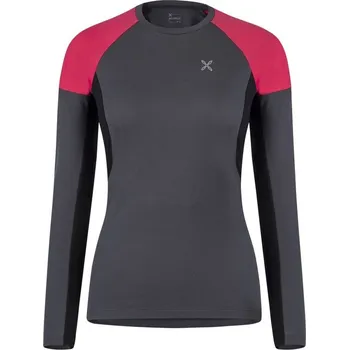 Dámská móda Triko Montura Under First Maglia W piombo/rosa sugar